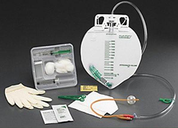Tray Indwelling Catheter Tray Lubricath® Foley 1 .. .  .  